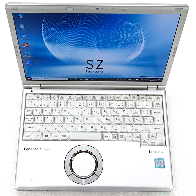 小型軽量 中古パソコン Panasonic Let's note CF-SZ5 Windows10 Pro Core i5 6300U メモリ 8GB SSD 256GB 12.1型 無線LAN Wi-Fi WEBカメラ 12インチ B5 本体 3ヶ | Let’s note | 02