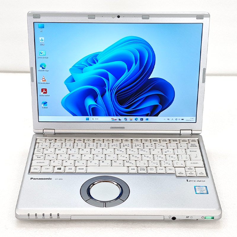 重量約890g 中古パソコン Microsoft Office付き Panasonic Let's note CF-SZ6 Windows11 Pro Core i5 7300U メモリ 8GB SSD 256GB 12.1型 無線LAN Wi-Fi 12イン | Let’s note | 01