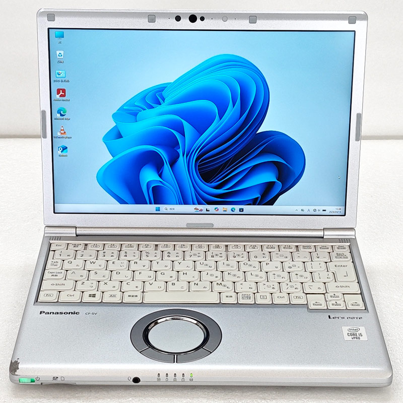 第10世代i5 中古パソコン Microsoft Office付き Panasonic Let's note CF-SV9 Windows11 Pro Core i5 10310U メモリ 8GB SSD 256GB 12.1型 無線LAN Wi-Fi 12イン | Let’s note | 01