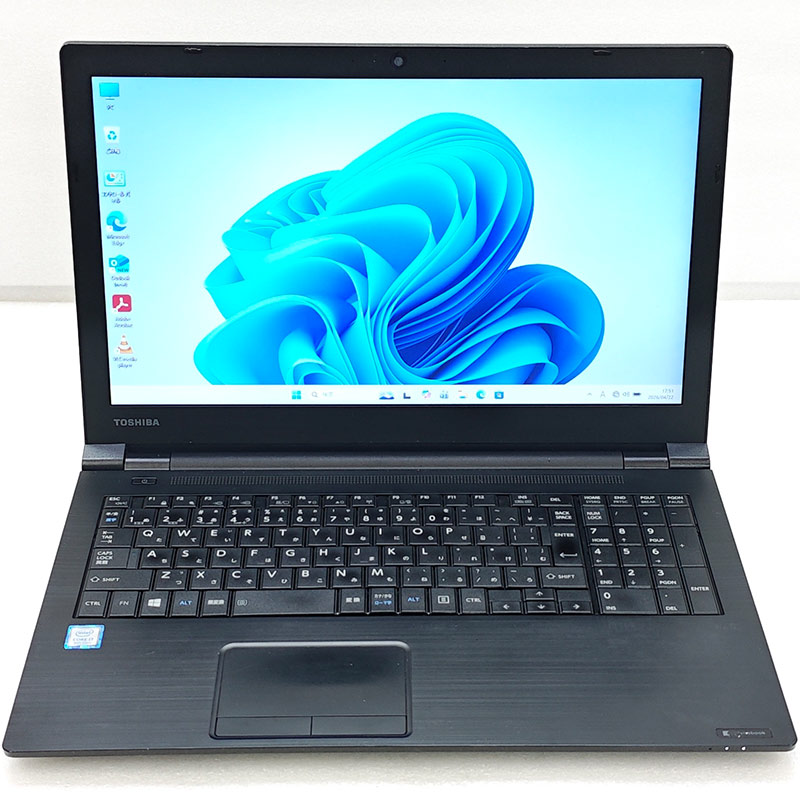 中古パソコン Microsoft Office付き 東芝/Dynabook dynabook BZ55/MB Windows11 Pro Core i7 8550U メモリ 16GB SSD 256GB 15.6型 無線LAN Wi-Fi 15インチ A4 本 | dynabook | 01