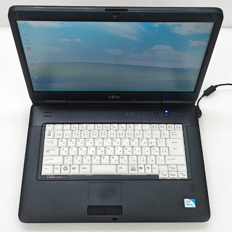 懐かしのWindows XP 中古パソコン 富士通 FMV-A8290 WindowsXPPro Celeron 900 メモリ 2GB HDD 160GB 15.6型 15インチ A4 本体 3ヶ月保証 | FMV | 02