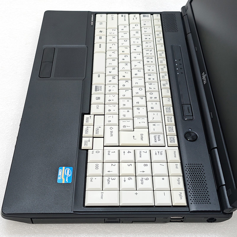 高性能Windows XP 中古パソコン Microsoft Office付き 富士通 LIFEBOOK A561/D WindowsXPPro Core i3 2330M メモリ 4GB 新品SSD 256GB 15.6型 15インチ A4 本体の画像
