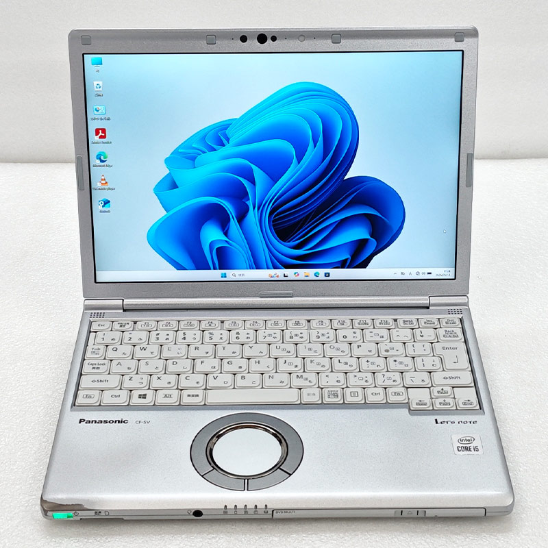 小型軽量PC 中古パソコン Panasonic Let's note CF-SV9 Windows11 Pro Core i5 10210U メモリ 8GB SSD 256GB 12.1型 無線LAN Wi-Fi WEBカメラ 12インチ B5 本体 | Let’s note | 01