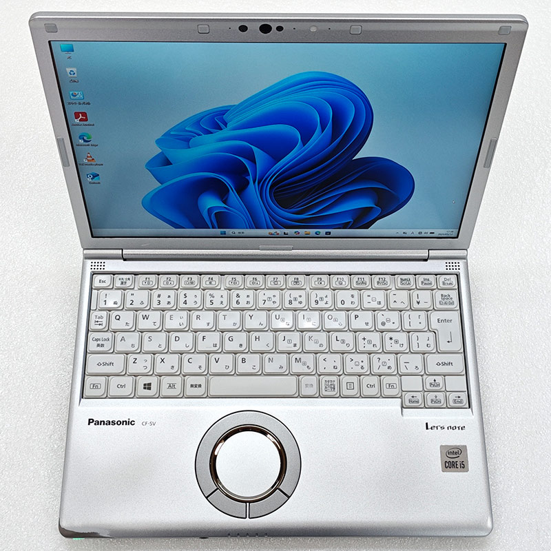 小型軽量PC 中古パソコン Panasonic Let's note CF-SV9 Windows11 Pro Core i5 10210U メモリ 8GB SSD 256GB 12.1型 無線LAN Wi-Fi WEBカメラ 12インチ B5 本体 | Let’s note | 02