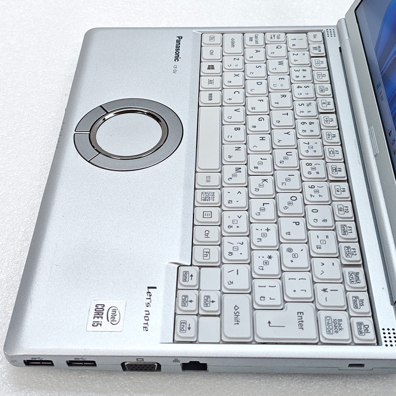 小型軽量PC 中古パソコン Panasonic Let's note CF-SV9 Windows11 Pro Core i5 10210U メモリ 8GB SSD 256GB 12.1型 無線LAN Wi-Fi WEBカメラ 12インチ B5 本体 | Let’s note | 04