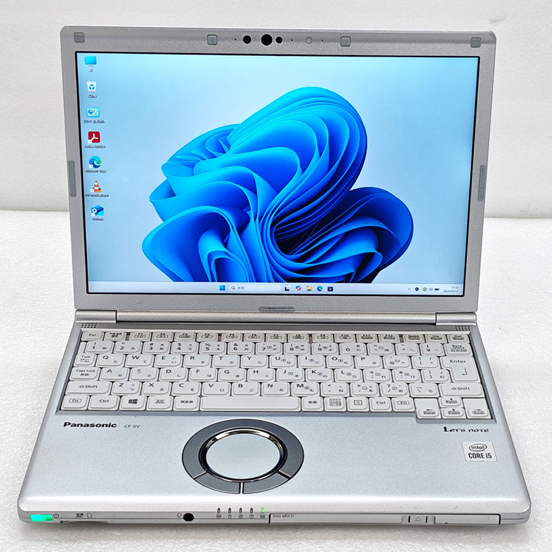 小型軽量PC 中古パソコン Panasonic Let's note CF-SV9 Windows11 Pro Core i5 10210U メモリ 8GB SSD 256GB 12.1型 無線LAN Wi-Fi WEBカメラ 12インチ B5 本体 | Let’s note | 01