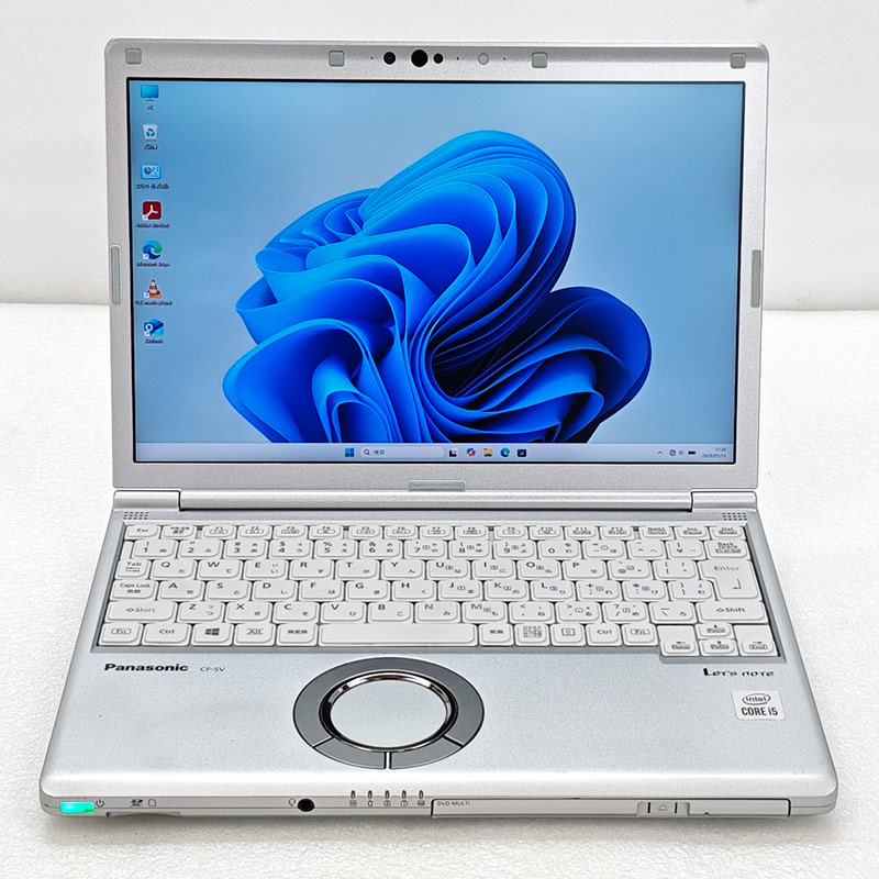 小型軽量PC 中古パソコン Panasonic Let's note CF-SV9 Windows11 Pro Core i5 10210U メモリ 8GB SSD 256GB 12.1型 無線LAN Wi-Fi WEBカメラ 12インチ B5 本体 | Let’s note | 01