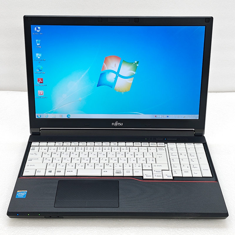 Win7 32bit 中古パソコン Microsoft Office付き 富士通 LIFEBOOK A574/KX Windows7 Pro Celeron 2950M メモリ 4GB HDD 500GB 15.6型 無線LAN Wi-Fi 15インチ A4 | LIFEBOOK | 01