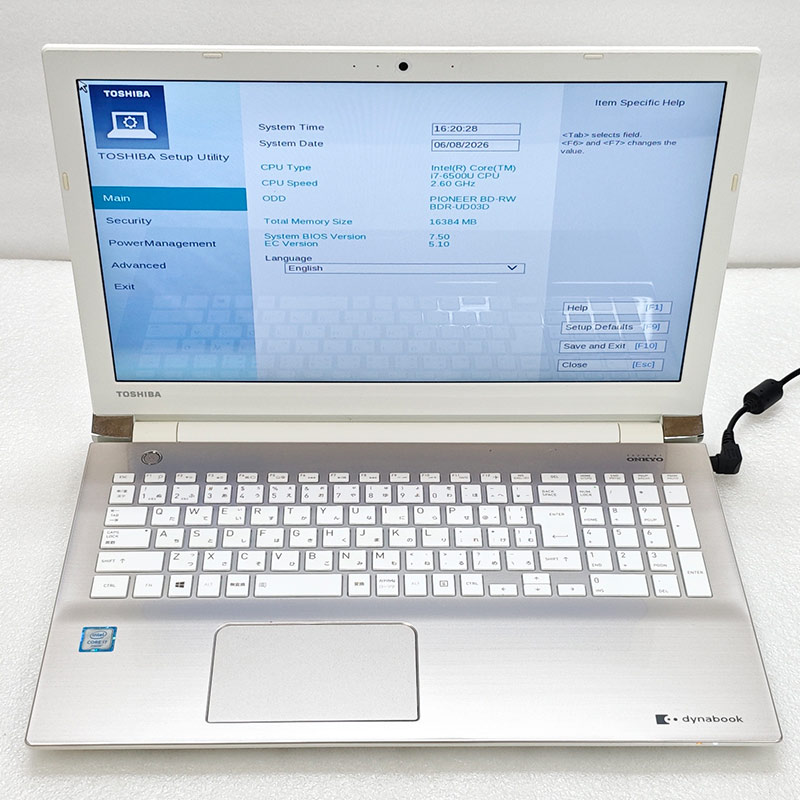 dynabook（ダイナブック） ジャンク品 東芝/Dynabook dynabook EX/85AG