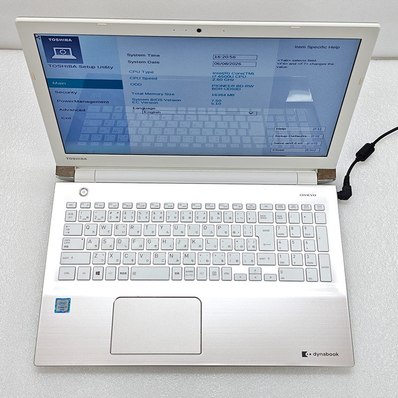 dynabook（ダイナブック） ジャンク品 東芝/Dynabook dynabook EX/85AG