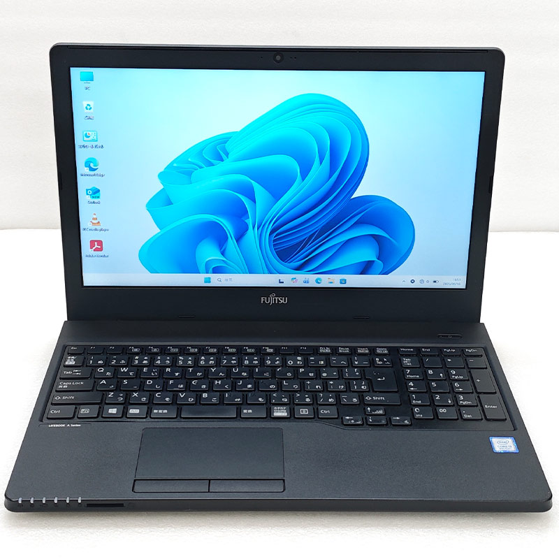 中古パソコン 富士通 LIFEBOOK A359/BX Windows11 Pro Core i3 8130U メモリ 4GB SSD 256GB 15.6型 無線LAN Wi-Fi WEBカメラ 15インチ A4 本体 3ヶ月保証 WPS Of | LIFEBOOK | 01