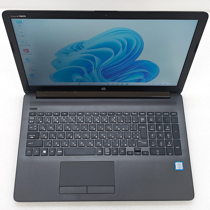 きれいな個体 中古パソコン HP 250 G7 Windows11 Home Core i5 8265U メモリ 8GB 新品SSD 256GB 15.6型 無線LAN Wi-Fi WEBカメラ 15インチ A4 本体 3ヶ月保証 WP | 日本HP | 02