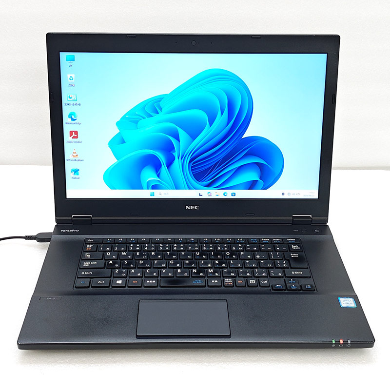 訳あり 中古パソコン NEC Versapro VK23L/A-U Windows11 Pro Core i3 6100U メモリ 4GB SSD 120GB 15.6型 15インチ A4 本体 3ヶ月保証 WPS Office付 | VersaPro | 01