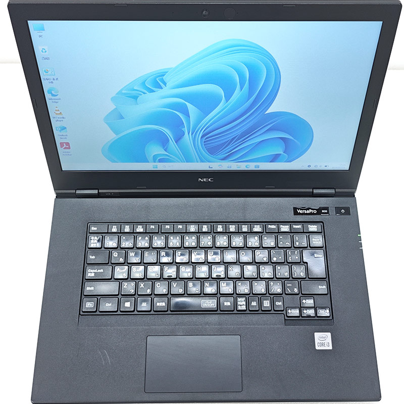 10世代i3 中古パソコン Microsoft Office付き NEC VersaPro VKL21/X-7 Windows11 Pro Core i3 10110U メモリ 8GB SSD 256GB 15.6型 無線LAN Wi-Fi 15インチ A4 | VersaPro | 02