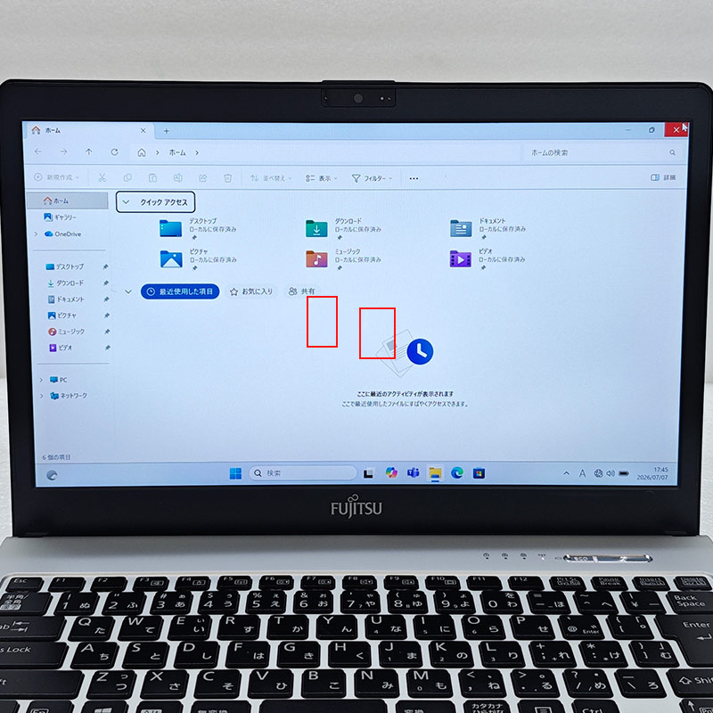 FHD液晶 中古パソコン 富士通 LIFEBOOK S938/B Windows11 Pro Core i5 8350U メモリ 8GB SSD 256GB 13.3型 無線LAN Wi-Fi WEBカメラ 13インチ B5 本体 3ヶ月保証 | LIFEBOOK | 07
