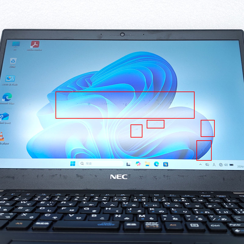 中古パソコン Microsoft Office付き NEC VersaPro VKT16/B-6 Windows11 Pro Core i5 8265U メモリ 8GB SSD 256GB 15.6型 無線LAN Wi-Fi 15インチ A4 本体 3ヶ月 | VersaPro | 07