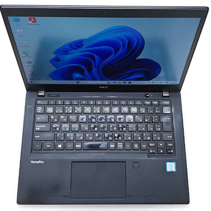 中古パソコン NEC VersaPro VKT16/B-6 Windows11 Pro Core i5 8265U メモリ 8GB SSD 256GB 15.6型 無線LAN Wi-Fi WEBカメラ 15インチ A4 本体 3ヶ月保証 WPS Off | VersaPro | 02