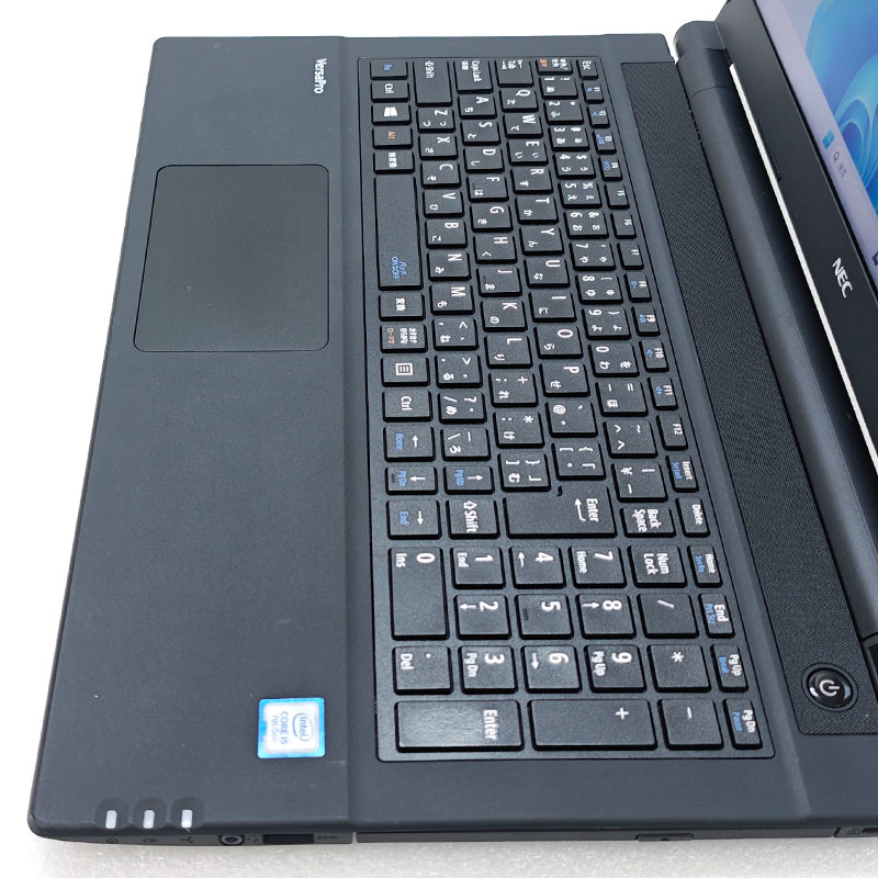 薄型・大画面 中古パソコン NEC VersaPro VKT25/E-4 Windows11 Pro Core i5 7200U メモリ 8GB SSD 256GB 15.6型 無線LAN Wi-Fi WEBカメラ 15インチ A4 本体 3ヶ | VersaPro | 04