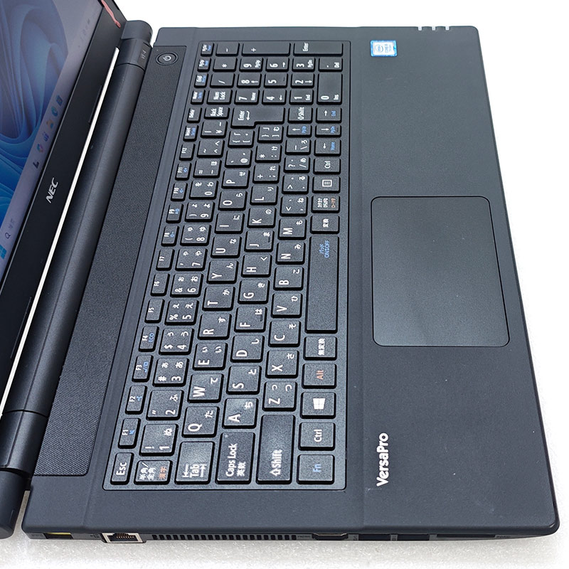 薄型・大画面 中古パソコン NEC VersaPro VKT25/E-4 Windows11 Pro Core i5 7200U メモリ 8GB SSD 256GB 15.6型 無線LAN Wi-Fi WEBカメラ 15インチ A4 本体 3ヶ | VersaPro | 05
