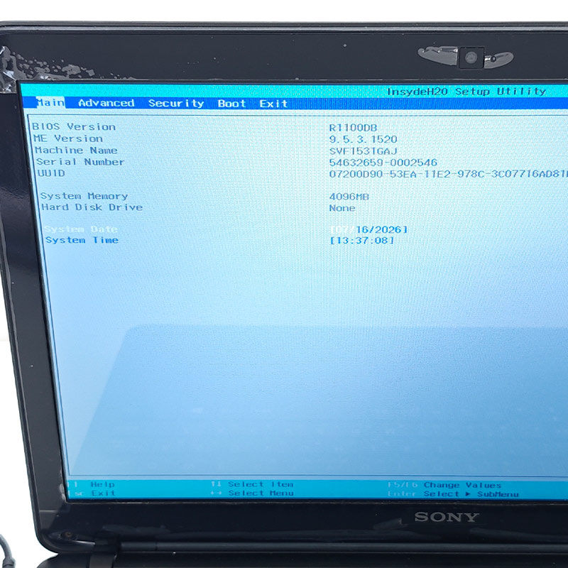 ジャンク品 SONY VAIO Fit 15E SVF1531GAJ ジャンクPC ジャンクパソコン 保証無し OS無し ACアダプタ付属 | VAIO | 01