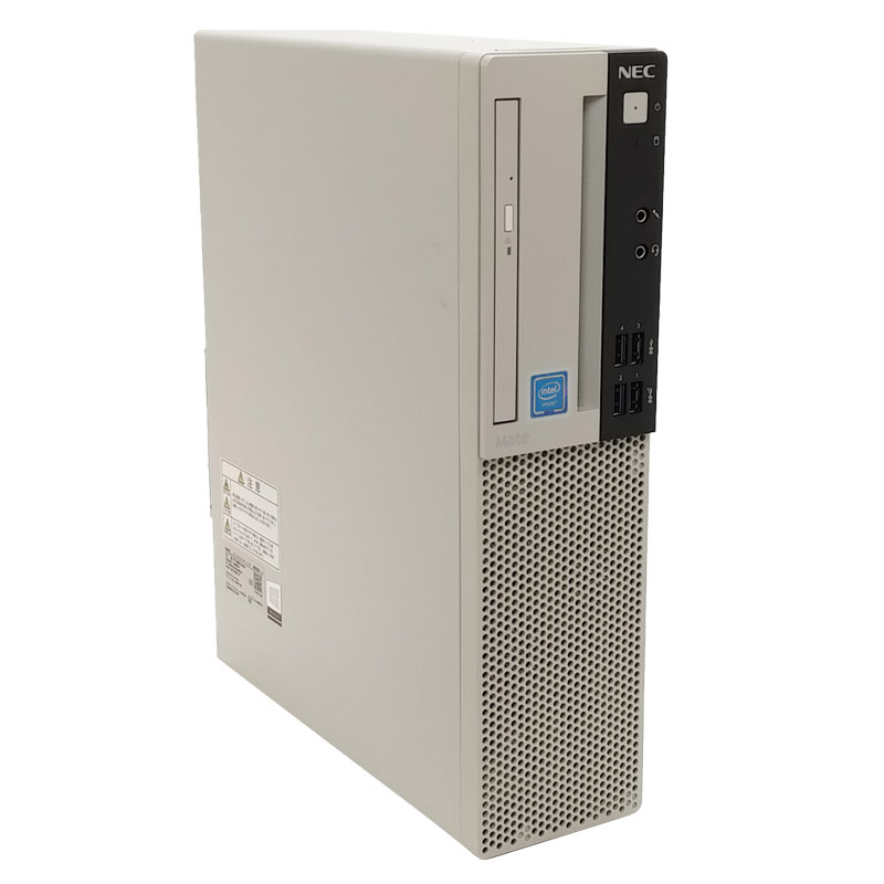 中古デスクトップ NEC Mate MKE32/A-6 Windows10 Pro Celeron G4930 メモリ 8GB HDD 500GB 本体 3ヶ月保証 WPS Office付 | Mate | 01