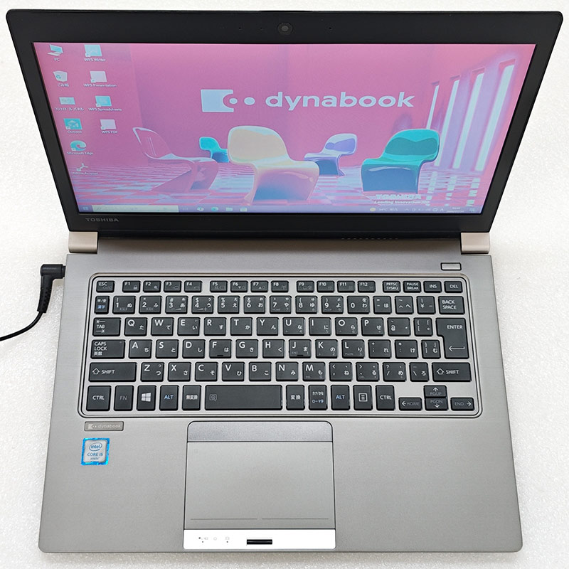 Win10 中古パソコン 東芝/Dynabook dynabook R63/D Windows10 Pro Core i5 6200U メモリ 8GB 新品SSD 256GB 13.3型 無線LAN Wi-Fi WEBカメラ 13インチ B5 本体 3 | dynabook | 02