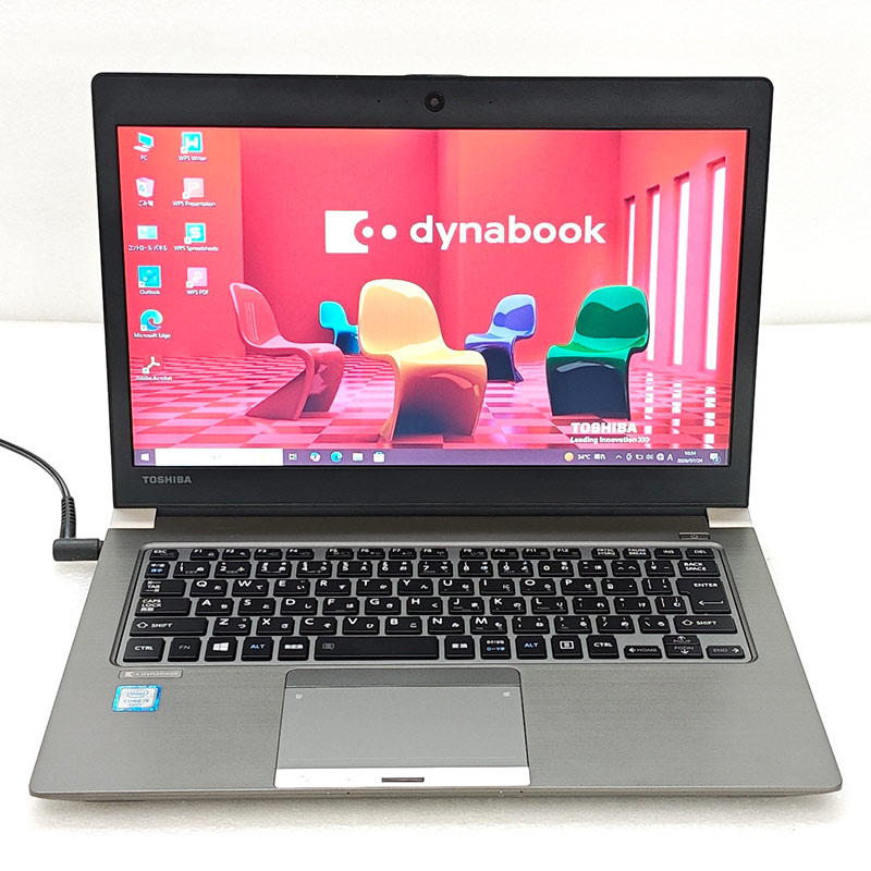 Win10 中古パソコン Microsoft Office付き 東芝/Dynabook dynabook R63/D Windows10 Pro Core i5 6200U メモリ 8GB 新品SSD 256GB 13.3型 無線LAN Wi-Fi 13イン | dynabook | 01