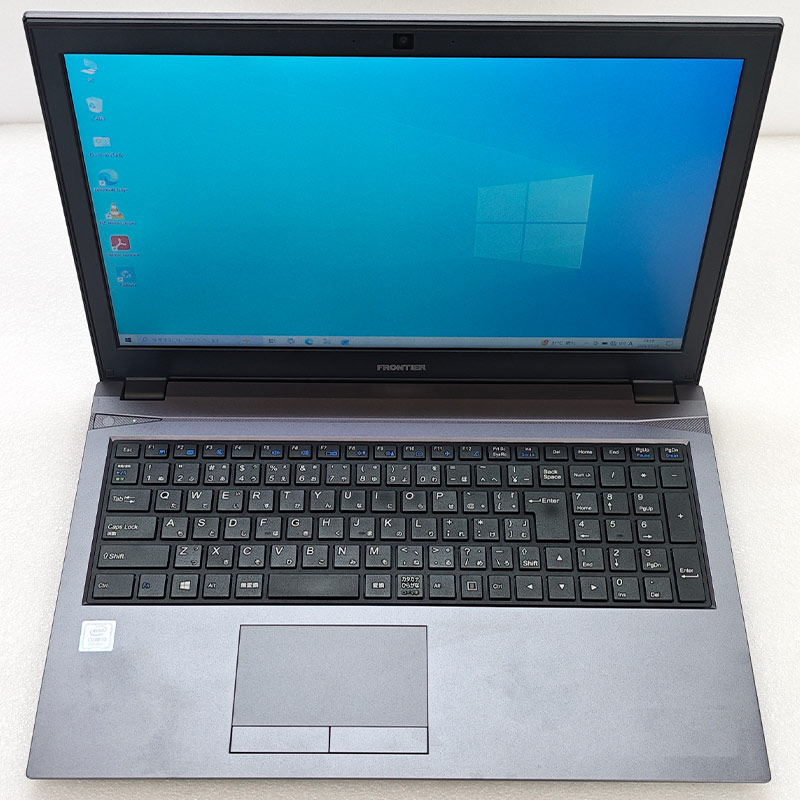 Win10 中古パソコン FRONTIER NLKR Windows10 Home Core i3 8130U メモリ 4GB SSD 240GB 15.6型 無線LAN Wi-Fi WEBカメラ 15インチ A4 本体 3ヶ月保証 WPS Offic | FRONTEER | 02