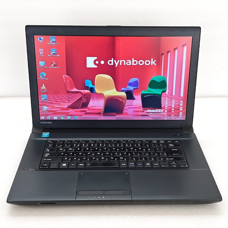 Win8.1 中古パソコン 東芝/Dynabook dynabook B554/M Windows8.1 Pro Core i7 4610M メモリ 8GB HDD 500GB 15.6型 無線LAN Wi-Fi 15インチ A4 本体 3ヶ月保証 WP | dynabook | 01