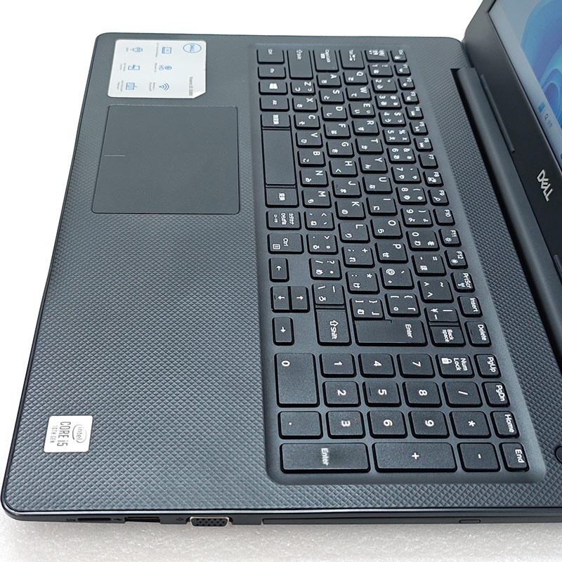 FHD液晶 中古パソコン DELL Vostro 3590 Windows11 Pro Core i5 10210U メモリ 8GB SSD 256GB 15.6型 無線LAN Wi-Fi WEBカメラ 15インチ A4 本体 3ヶ月保証 WPS | DELL | 04