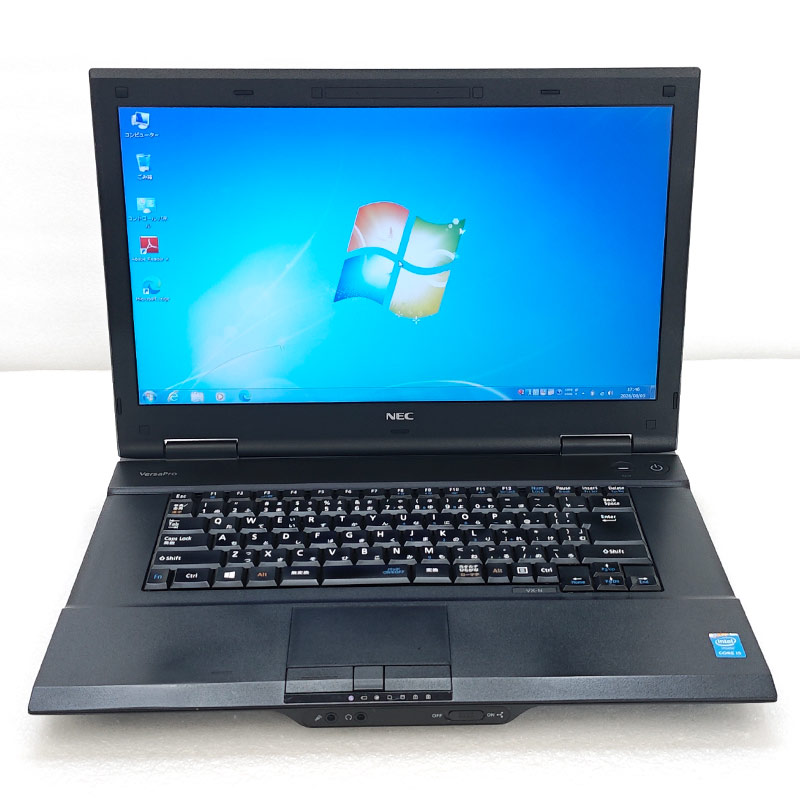 Win7 32bit 中古パソコン NEC VersaPro VK27M/X-N Windows7 Pro Core i5 4310M メモリ 4GB HDD 500GB 15.6型 無線LAN Wi-Fi 15インチ A4 本体 3ヶ月保証 WPS Off | VersaPro | 01