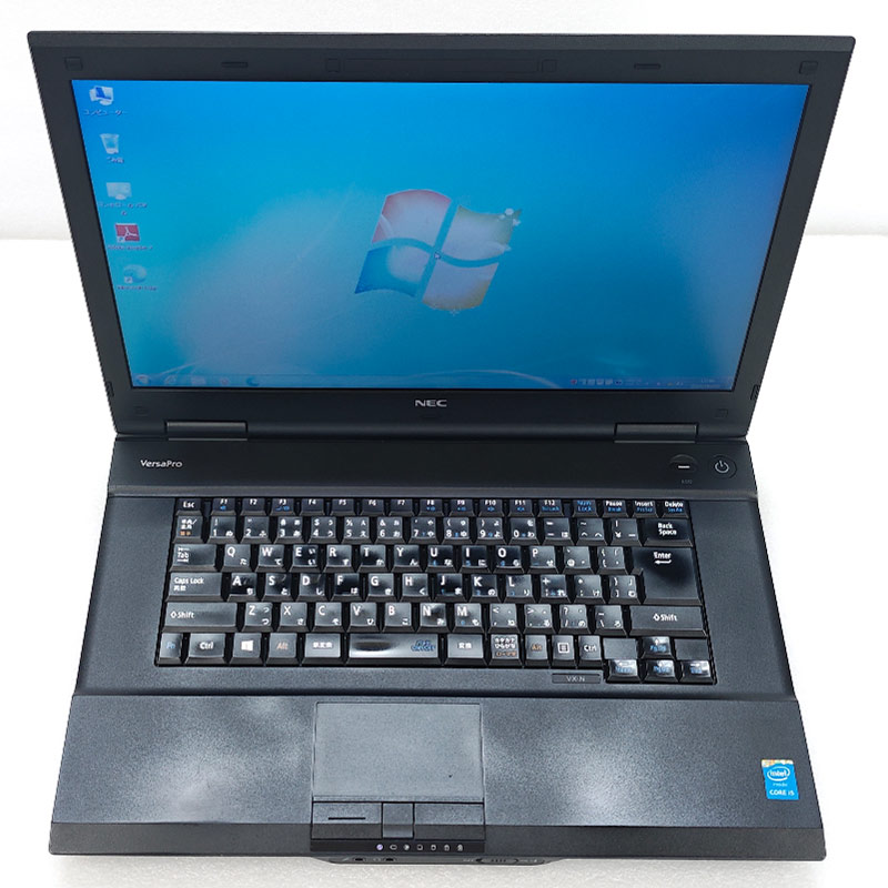 Win7 32bit 中古パソコン NEC VersaPro VK27M/X-N Windows7 Pro Core i5 4310M メモリ 4GB HDD 500GB 15.6型 無線LAN Wi-Fi 15インチ A4 本体 3ヶ月保証 WPS Off | VersaPro | 02