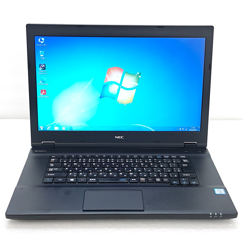 高性能Win7 中古パソコン NEC VersaPro VK23T/X-T Windows7 Pro Core i5 6200U メモリ 4GB HDD 500GB 15.6型 無線LAN Wi-Fi WEBカメラ 15インチ A4 本体 3ヶ月保 | VersaPro | 01