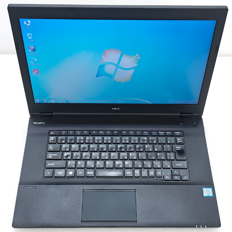 高性能Win7 中古パソコン NEC VersaPro VK23T/X-T Windows7 Pro Core i5 6200U メモリ 4GB HDD 500GB 15.6型 無線LAN Wi-Fi WEBカメラ 15インチ A4 本体 3ヶ月保 | VersaPro | 02