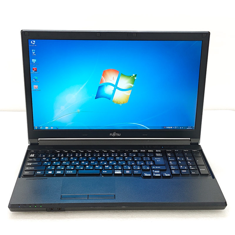 訳あり 中古パソコン 富士通 LIFEBOOK A576/N Windows7 Pro Core i5 6300U メモリ 8GB HDD 500GB 15.6型 無線LAN Wi-Fi 15インチ A4 本体 3ヶ月保証 WPS Office | LIFEBOOK | 01