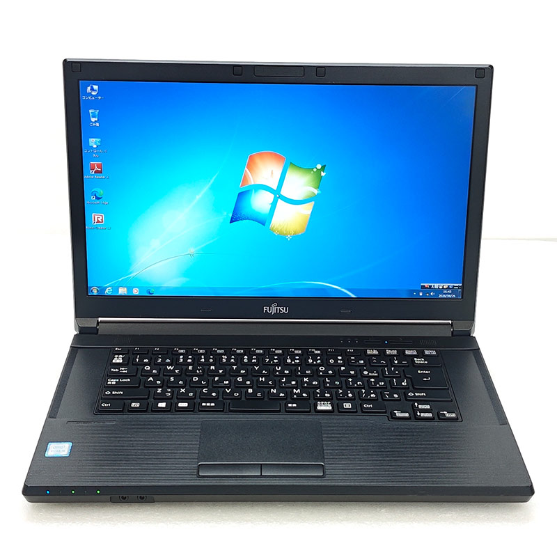 高性能Win7 中古パソコン 富士通 LIFEBOOK A576/S Windows7 Pro Core i5 6300U メモリ 4GB SSD 128GB 15.6型 無線LAN Wi-Fi 15インチ A4 本体 3ヶ月保証 WPS Off | LIFEBOOK | 01