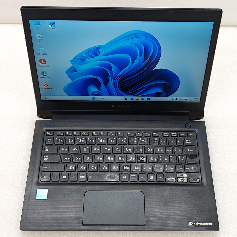 第11世代i5 中古パソコン 東芝/Dynabook dynabook S73/HU Windows11 Pro Core i5 1135G7 メモリ 8GB SSD 256GB 13.3型 無線LAN Wi-Fi WEBカメラ 13インチ B5 本 | dynabook | 02