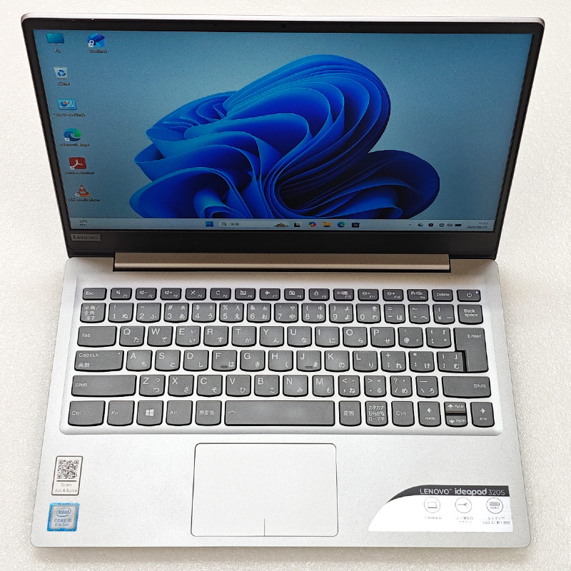 FHD液晶 中古パソコン Lenovo ideaPad 320S-13IKB Windows11 Home Core i5 8250U メモリ 8GB SSD 256GB 13.3型 無線LAN Wi-Fi WEBカメラ 13インチ B5 本体 3ヶ月 | Lenovo | 02