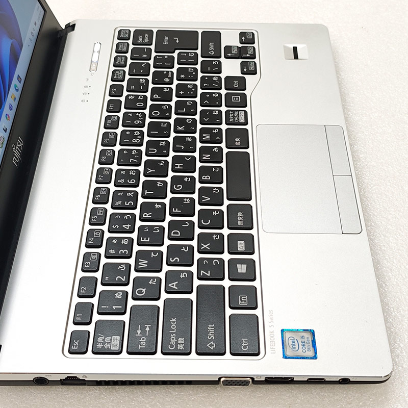 FHD液晶 中古パソコン 富士通 LIFEBOOK S938/B Windows11 Pro Core i5 8350U メモリ 8GB SSD 256GB 13.3型 無線LAN Wi-Fi WEBカメラ 13インチ B5 本体 3ヶ月保証 | LIFEBOOK | 05