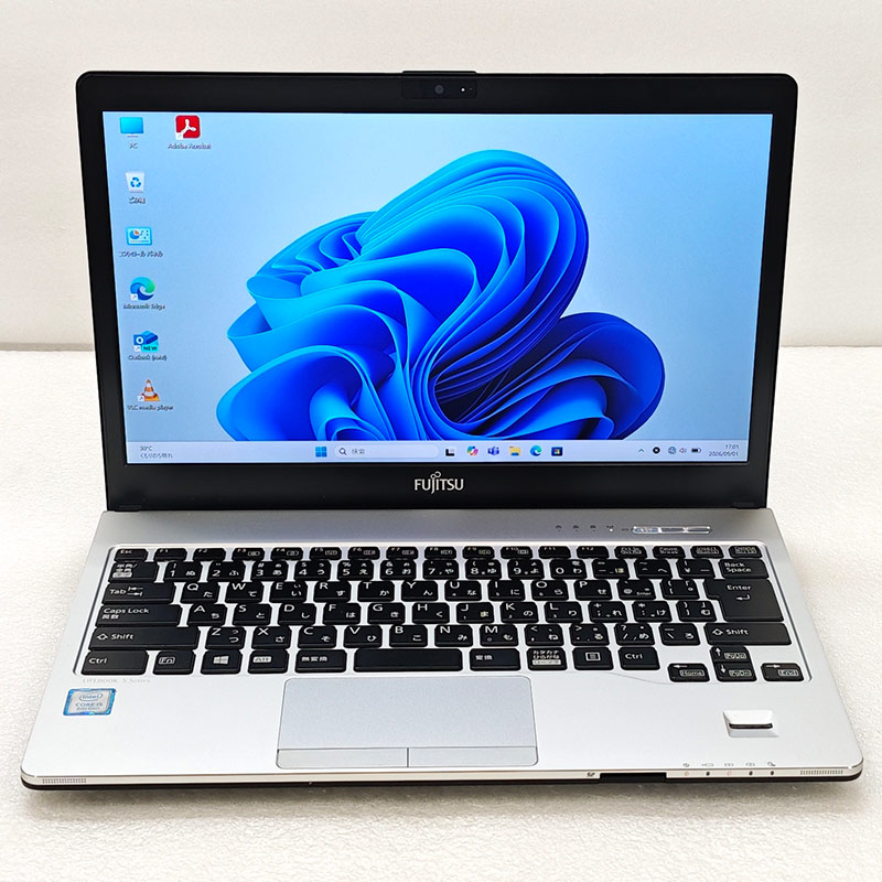 FHD液晶 中古パソコン Microsoft Office付き 富士通 LIFEBOOK S938/B Windows11 Pro Core i5 8350U メモリ 8GB SSD 256GB 13.3型 無線LAN Wi-Fi 13インチ B5 本 | LIFEBOOK | 01