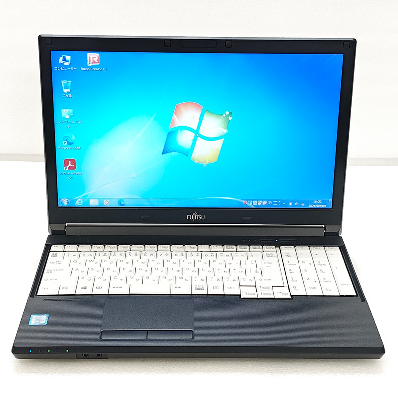 Win7 64bit 中古パソコン 富士通 LIFEBOOK A576/PX Windows7 Pro Core i3 6100U メモリ 4GB HDD 500GB 15.6型 無線LAN Wi-Fi 15インチ A4 本体 3ヶ月保証 WPS Of | LIFEBOOK | 01