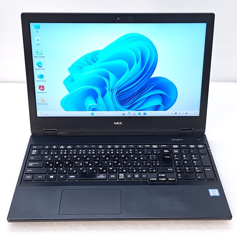 中古パソコン Microsoft Office付き NEC VersaPro VRL21/F-6 Windows11 Pro Core i3 8145U メモリ 8GB SSD 128GB 15.6型 無線LAN Wi-Fi 15インチ A4 本体 3ヶ月 | VersaPro | 01