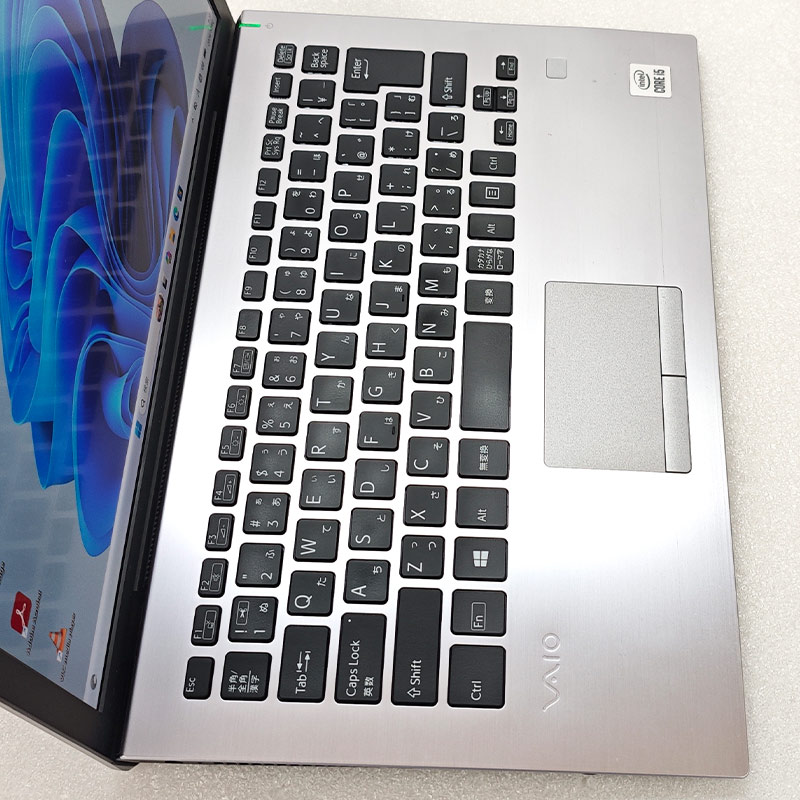 中古パソコン VAIO VAIO VJPG13C11N Windows11 Pro Core i5 1035G1 メモリ 8GB SSD 256GB 13.3型 無線LAN Wi-Fi WEBカメラ 13インチ B5 本体 3ヶ月保証 WPS Offi | VAIO | 04