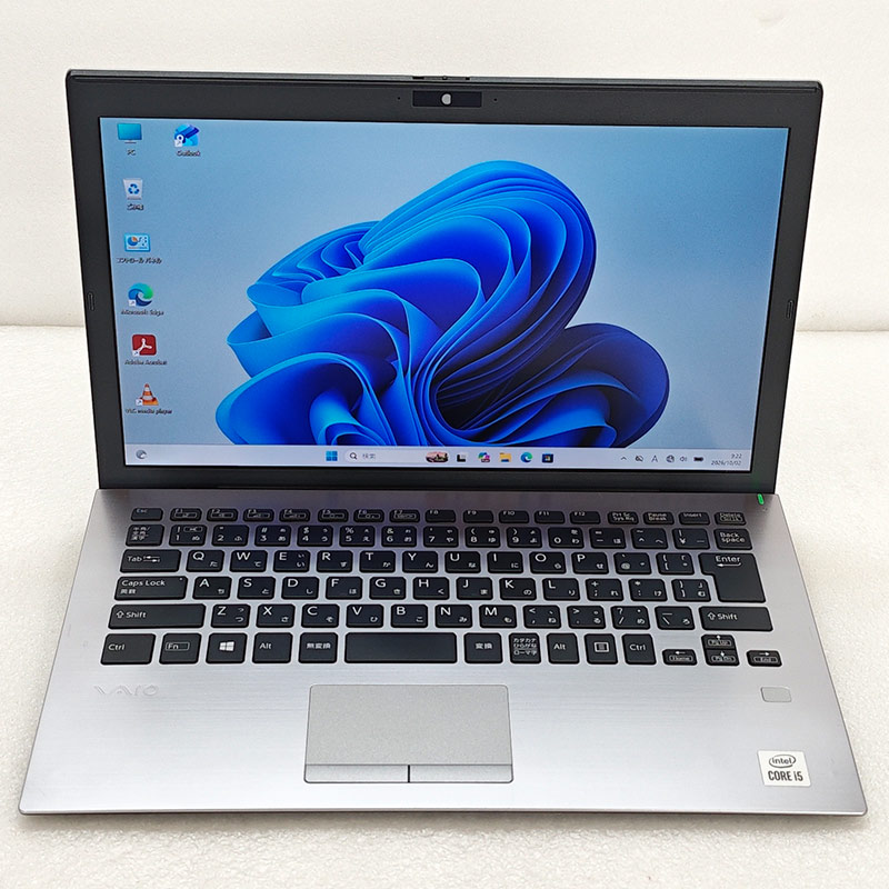 中古パソコン Microsoft Office付き VAIO VAIO VJPG13C11N Windows11 Pro Core i5 1035G1 メモリ 8GB SSD 256GB 13.3型 無線LAN Wi-Fi 13インチ B5 本体 3ヶ月保 | VAIO | 01