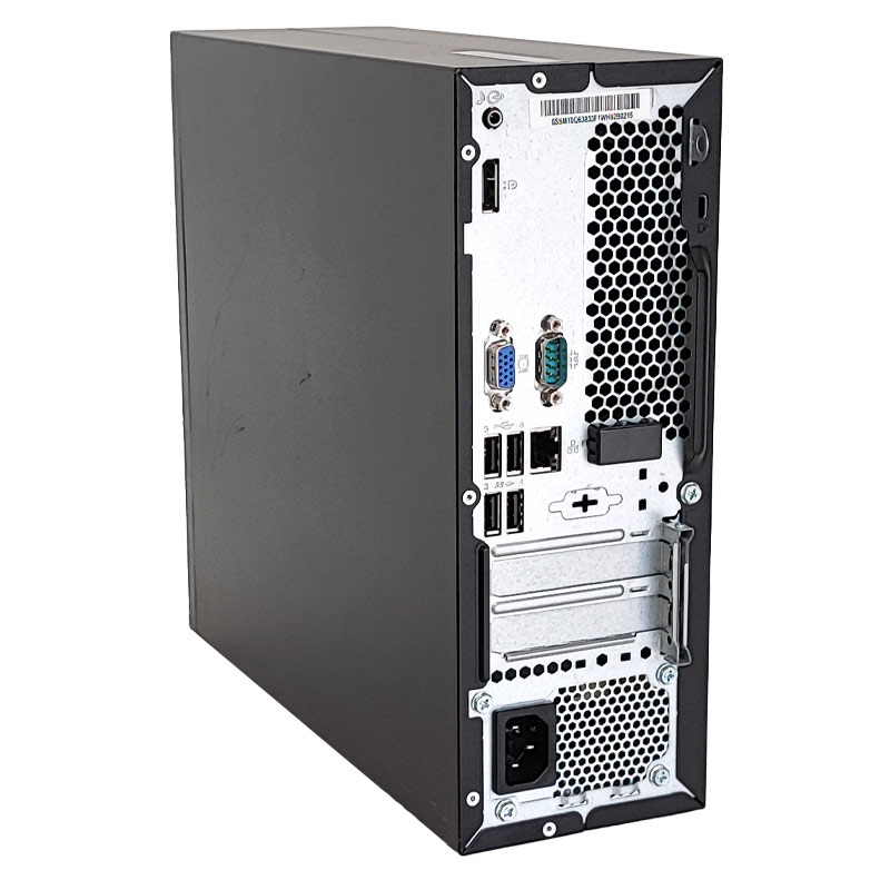 スリム筐体 中古デスクトップ Lenovo ThinkCentre M720e Small Windows11 Pro Core i3 8100 メモリ 8GB SSD 128GB 液晶モニタ WPS Office付 本体 3ヶ月保証  WPS | ThinkCentre | 02