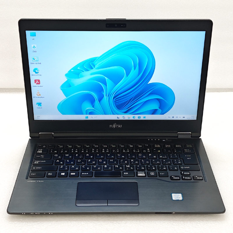 薄型軽量 中古パソコン Microsoft Office付き 富士通 LIFEBOOK U748/S Windows11 Pro Core i5 8350U メモリ 8GB SSD 128GB 14型 無線LAN Wi-Fi 14インチ A4 本体 | LIFEBOOK | 01