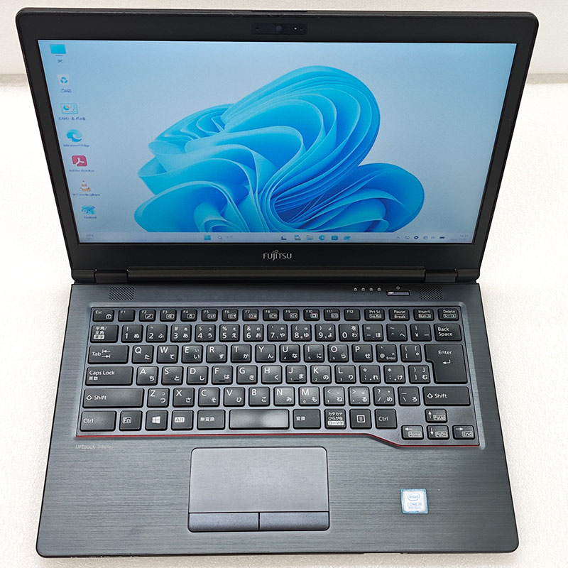 薄型軽量 中古パソコン Microsoft Office付き 富士通 LIFEBOOK U748/S Windows11 Pro Core i5 8350U メモリ 8GB SSD 128GB 14型 無線LAN Wi-Fi 14インチ A4 本体 | LIFEBOOK | 02