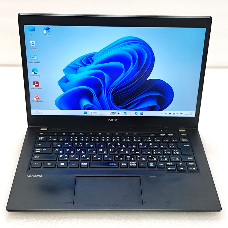 訳あり 中古パソコン NEC VersaPro VKM16/B-5 Windows11 Pro Core i5 8365U メモリ 8GB SSD 128GB 13.3型 無線LAN Wi-Fi WEBカメラ (MicroSDカードスロット使用 | VersaPro | 01