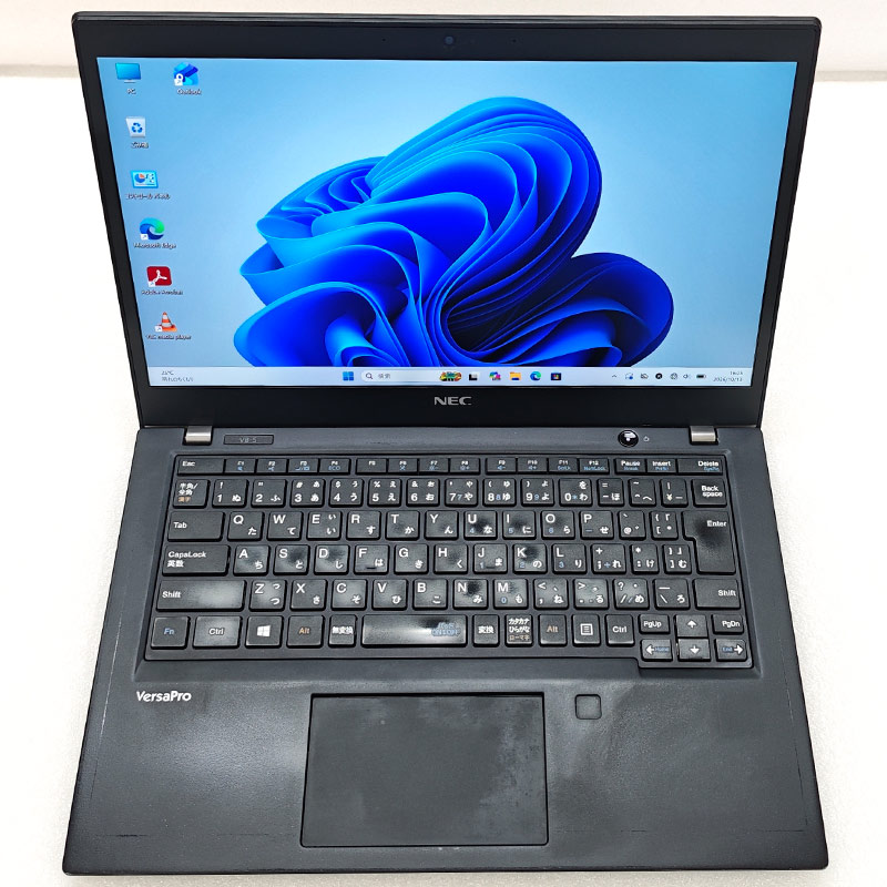 訳あり 中古パソコン NEC VersaPro VKM16/B-5 Windows11 Pro Core i5 8365U メモリ 8GB SSD 128GB 13.3型 無線LAN Wi-Fi WEBカメラ (MicroSDカードスロット使用 | VersaPro | 02