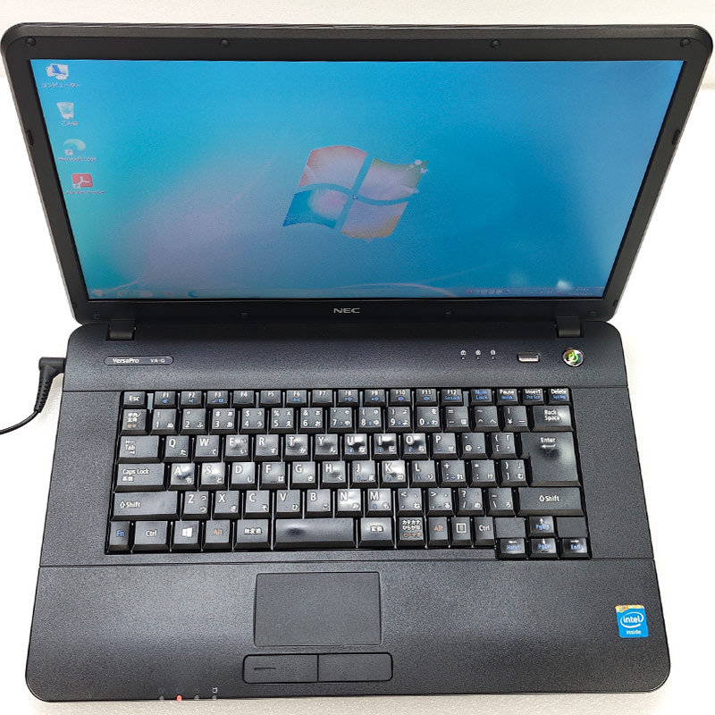 Win7 32bit 中古パソコン NEC VersaPro VK18E/A-G Windows7 Pro Celeron 1000M メモリ 2GB HDD 320GB 15.6型 15インチ A4 本体 3ヶ月保証 WPS Office付 | VersaPro | 02